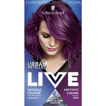 Live Amethyst Chrome U69 Permanent Hair Dye